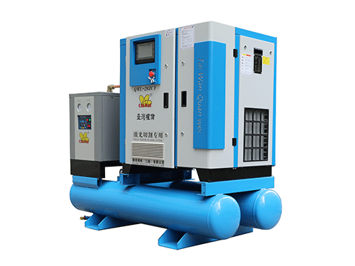激光切割一體式螺桿空壓機