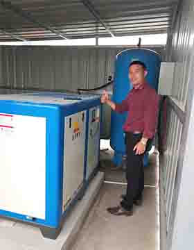 醫療器械行業使用權偉無油水潤滑空壓機 醫療器械行業使用權偉無油水潤滑空壓機