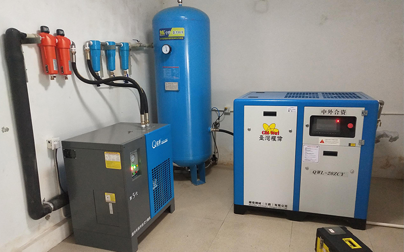 談談變頻空壓機節能方法權偉永瑩螺桿空壓機廠家