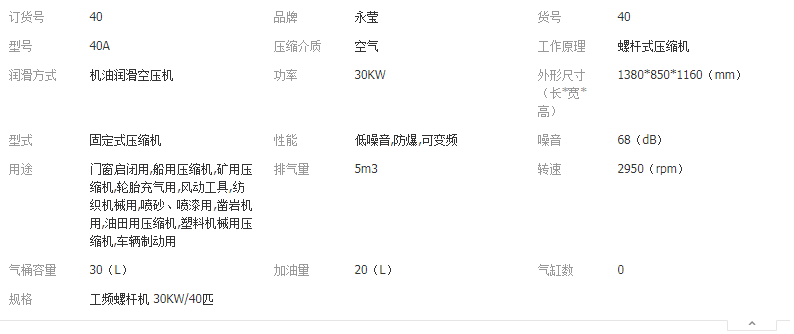 基本參數 基本參數