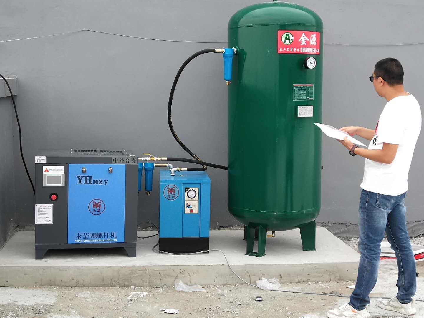 永瑩螺桿空壓機工廠 永瑩螺桿空壓機工廠