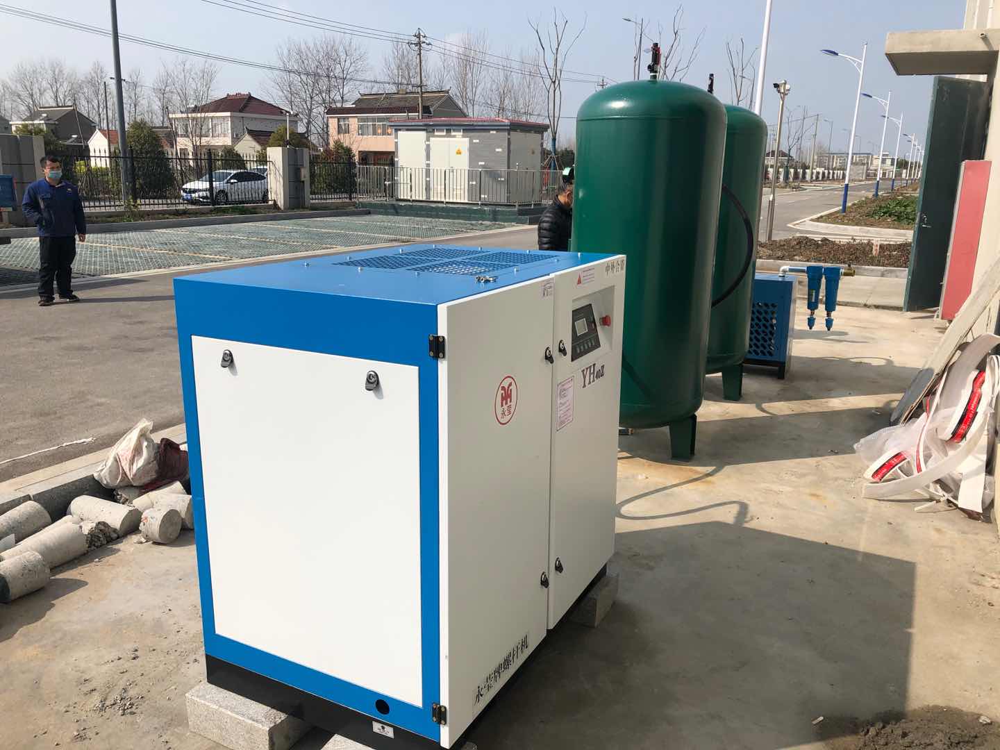 熔噴布生產用螺桿空壓機 熔噴布生產用螺桿空壓機