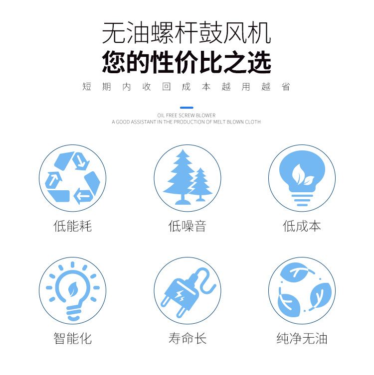 無油鼓風機 無油鼓風機